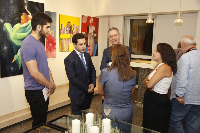 Opening of Nina Taher's Solo Exhibition 'Woman'